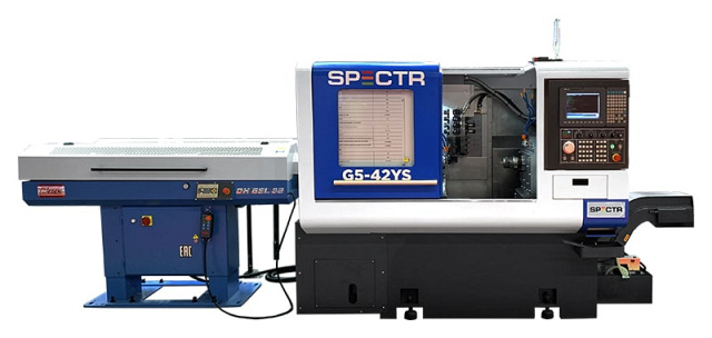 Токарно-фрезерный центр с ЧПУ SPECTR G3 - 42Y без заднего суппорта