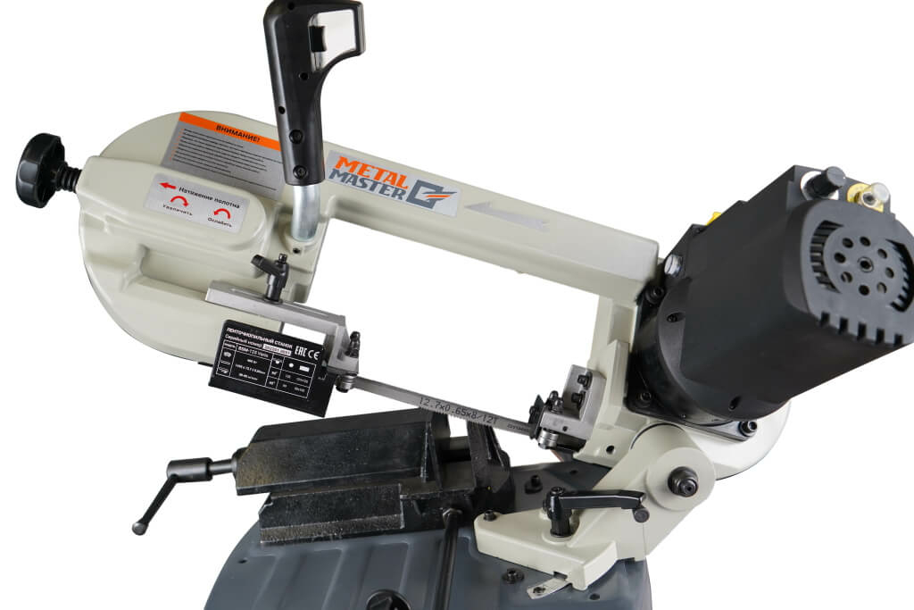 Ручной ленточнопильный станок MetalMaster BSM-125 Vario