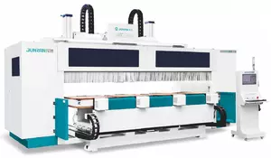 Пятиосевой обрабатывающий центр с 4 поворотными вакуумными столами JUNRAN JR-8080-4×4T
