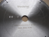 Пила основная WoodTec ф250х30х3,2/2,2 Z80FZ/TR