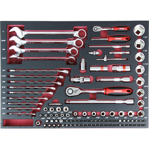 Ручной инструмент Инструмент в ложементе Great дюймовый 102 предмета