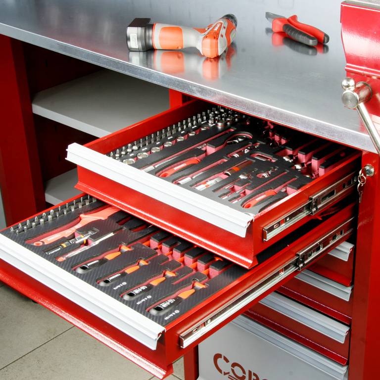 Ручной инструмент Инструмент в ложементе Great 56 предметов