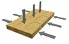 Пресс ТВЧ для склейки щита  HF systems 3200х1300