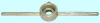 Плашкодержатель d 38/45мм (М12-М20, G1/4"-G1/2") двухстор. с кольцом "CNIC"