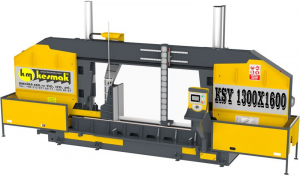 Полуавтоматический ленточнопильный станок Kesmak KSY 1300X1600