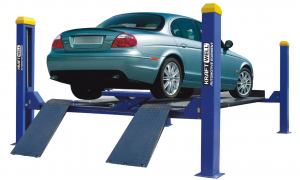 Подъемник четырехстоечный KraftWell KRW4WA_blue