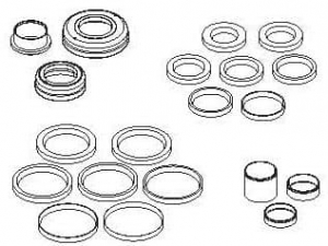 Comec AC5283 Зажим устанавливающийся на плавающие колодоки,  для VOLVO Z-CAM