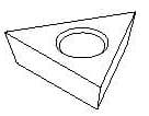 Comec UT5508 Резец для UT5538/UT5558, 10 шт.