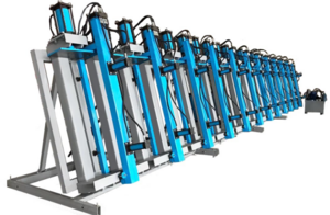 Пресс гидравлический для склеивания бруса SLH — G