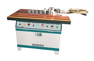 Кромкооблицовочный станок для прямых и радиусных деталей  HCM GENESIS
