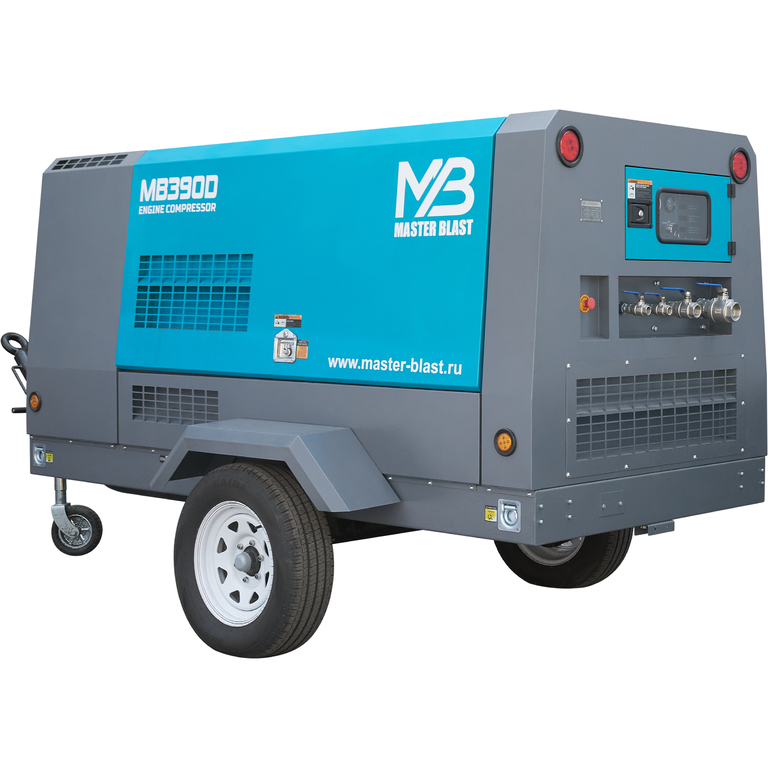 Master Blast MB-390D-10 винтовой дизельный компрессор