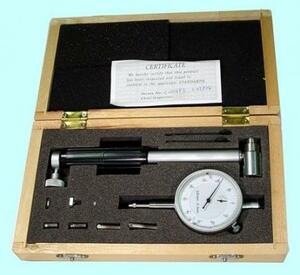 Нутромер Индикаторный  35-50мм, глуб.изм. 80мм (0,01), 6 вставок "CNIC" (570-215)