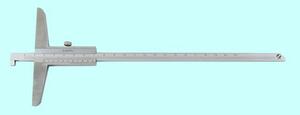 Штангенглубиномер 0- 150мм ШГ-150, цена деления 0.02 с зацепом, моноблок "CNIC" (62352)