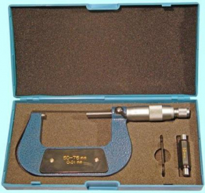 Микрометр Гладкий МК- 75   50- 75 мм (0,01) кл.т.1 тв.сплав "CNIC" (400-115)