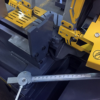 Полуавтоматический ленточнопильный станок Kesmak KMY 2DG 350