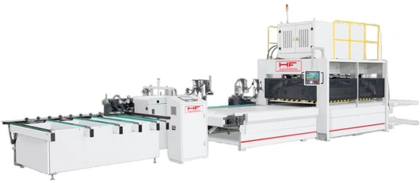 Линия прессования щита ТВЧ HF Systems 4200x1300