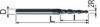 Твердосплавная фреза Delta-Tools коническая D=8x45x100 R=2,5