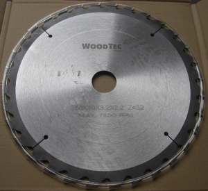 Пила дисковая Woodtec 250х30х3,2/2,2 Z32 WZ универсальная