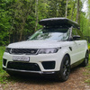 Палатка на крышу автомобиля Box, чёрная