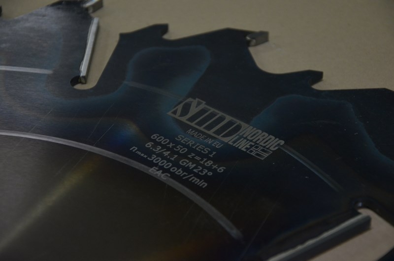 Пила дисковая 500 x 50 x 5,2/3,2 Z = 18 + 4 PI-130 SMD Series 1