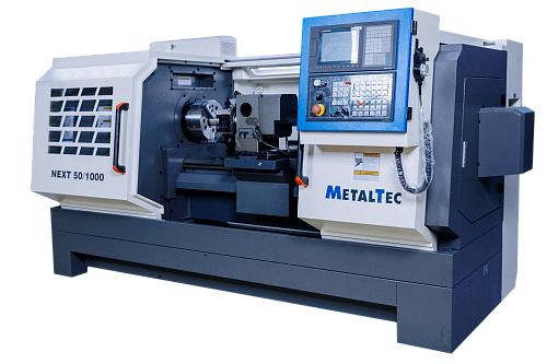 Токарный станок ЧПУ с горизонтальной станиной MetalTec NEXT 50х1000 (KND)