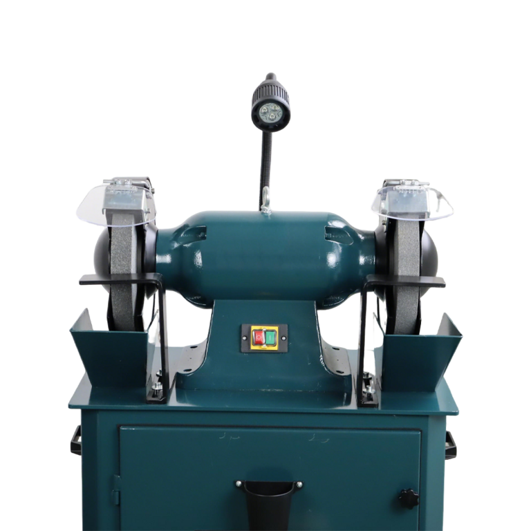 Двухдисковый шлифовальный станок с пылесосом AURA NM-250DC/220 (60250100)