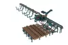 Дровокольно-сортировочная линия Cronver DRS 1250