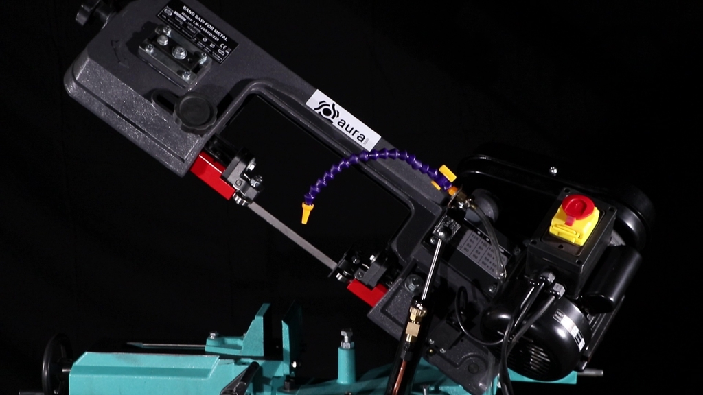 Ленточная пила по металлу AURA LM-128SHD/220 (40128100)