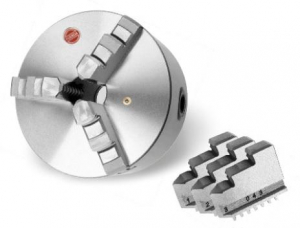 Патрон токарный d 125 мм 3-х кулачковый К-11 с  креплением через фланец "CNIC" (аналогично Гродно 7100-0003П)