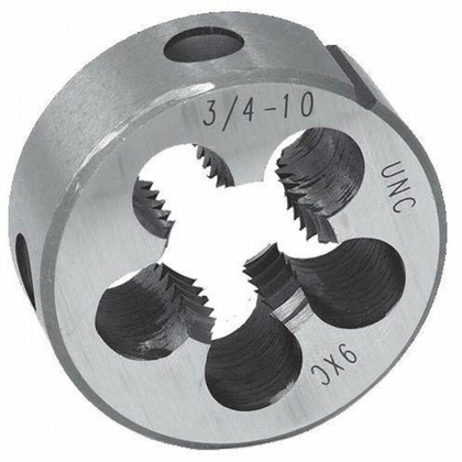 Плашка Дюймовая   1 1/8"-12 UNF 60° Р6АМ5 12 ниток/дюйм  dнар.65мм "TLX"