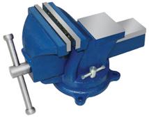 Тиски Слесарные 100 мм (4") стальные поворотные облегченные с наковальней (LT96004) "CNIC" (упакованы по 4шт.)