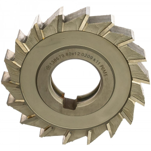 Фреза дисковая 3-х сторонняя 100х18х32, Z=16 Р18 с разнонаправленными зубьями "CNIC"