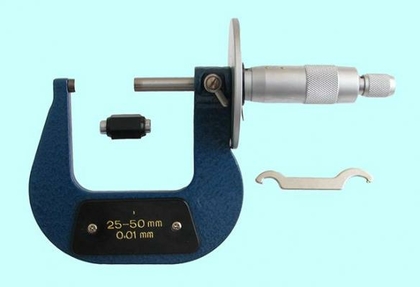 Микрометр Листовой МЛ-50  25-50 мм (0,01) тип А "CNIC" (446-110А) Н-50мм