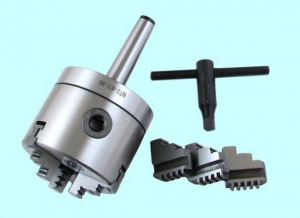 Патрон токарный d 100 мм 3-х кулачковый с хвостовиком КМ3 К-11 "CNIC"