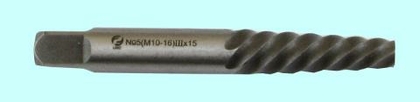 Экстрактор для выворачивания сорванных винтов № 6 (М16-М22) ШХ15 "CNIC"
