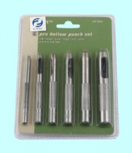 Набор высечек (пробойников) из  6-ти шт. от 3 до  8мм в блистере "CNIC" (ОТ203)