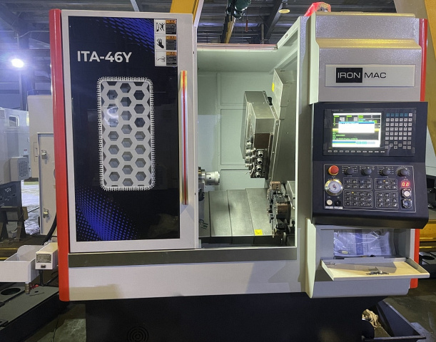 Токарный автомат с ЧПУ IRONMAC ITA-46Y