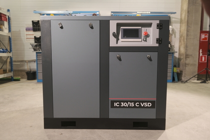 Винтовой компрессор ironmac ic 30/15 c vsd