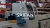 Автоматический торцовочный станок Saifan SF6060S с толкателем и системой автоматической подачи