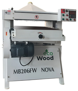 Двусторонние рейсмусовые станки со спиральными строгальными валами EcoWood MB 204FW Nova, MB 206FW Nova