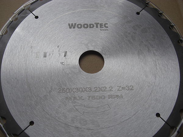 Пила дисковая Woodtec 400х30х3,6/2,5 Z64 WZ универсальная