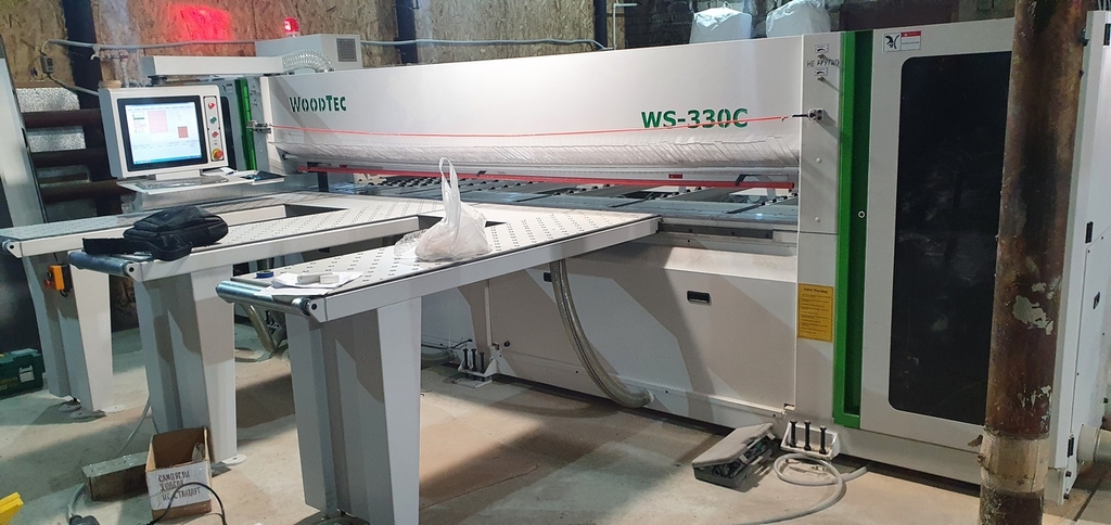 Форматно-раскроечный центр с чпу WoodTec WS-330C