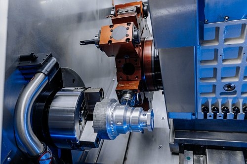 Токарный станок ЧПУ с наклонной станиной MetalTec NEXUS 55MY + ось Y