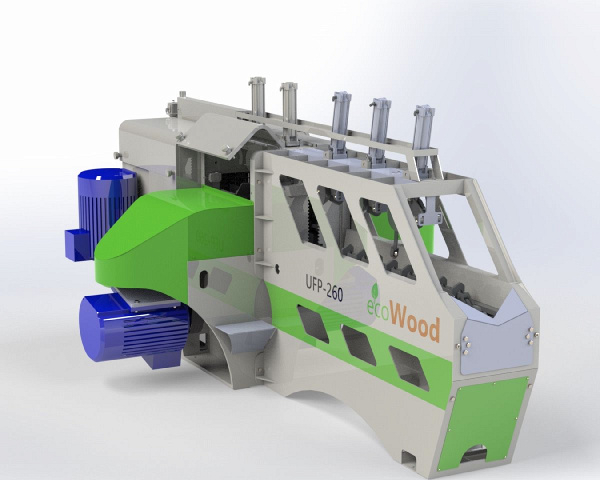 Фрезерно-пильный станок для тонкомера EcoWood UFP-260 UFP-260