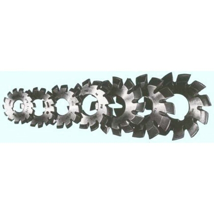 Фреза m 1,75 (комплект из 8шт) 60х22мм 9ХС 20 град ,Z=12
