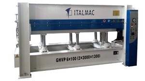 Гидравлический однопролетный пресс горячего прессования GHVP 6х100 (1х2500х1300)