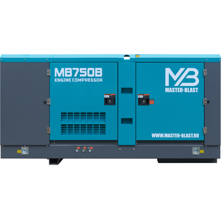 Master Blast MB-750B-12 винтовой дизельный компрессор