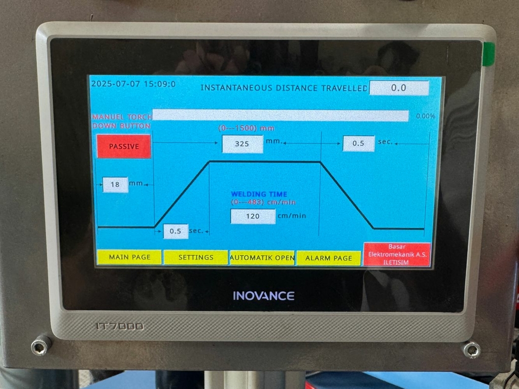 Стыковая шовная сварка HRD125 с источником FRONIUS TIG 170, присадочной проволокой и чиллером