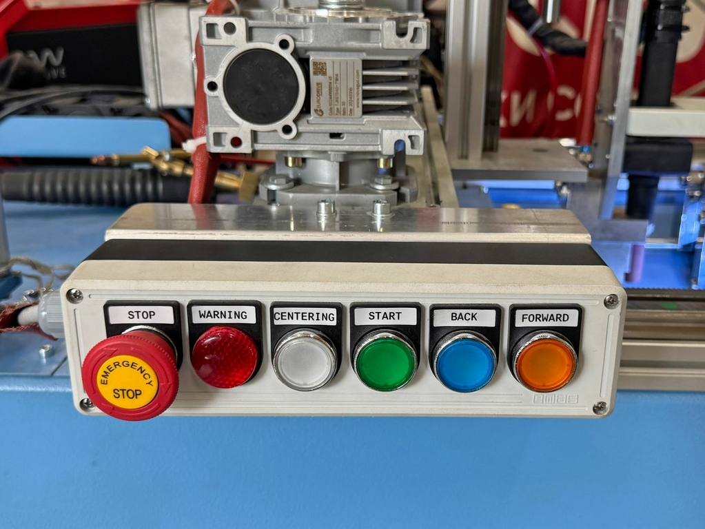 Стыковая шовная сварка HRD125 с источником FRONIUS TIG 170, присадочной проволокой и чиллером