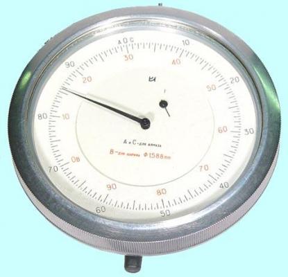 Индикатор Часового типа 1ИЧТ кл.точн.1 цена дел.0.01 г.в.1981-82